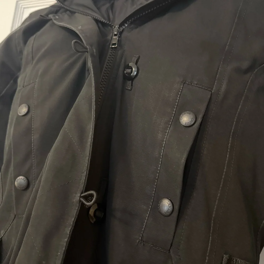 Womens Canada Goose Jacket Black - Picture 6 of 9